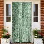 Green and white chenille fly curtain 90x200 cm by , Mosquito nets for windows - Ref: Foro24-377384, Price: 57,95 €, Discount: %