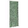 Green and white chenille fly curtain 90x200 cm by , Mosquito nets for windows - Ref: Foro24-377384, Price: 57,95 €, Discount: %