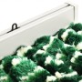 Green and white chenille fly curtain 90x200 cm by , Mosquito nets for windows - Ref: Foro24-377384, Price: 57,95 €, Discount: %