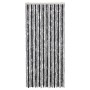 Gray and black chenille fly curtain 90x200 cm by , Mosquito nets for windows - Ref: Foro24-377327, Price: 57,83 €, Discount: %