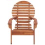 Solid acacia wood Adirondack chair by vidaXL, Garden chairs - Ref: Foro24-46321, Price: 112,66 €, Discount: %