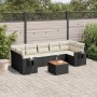 8-piece garden sofa set and black synthetic rattan cushions by , Garden sets - Ref: Foro24-3256805, Price: 495,28 €, Discount: %