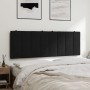 Black velvet padded headboard 140 cm by , Headboards and footboards - Ref: Foro24-374671, Price: 95,99 €, Discount: %