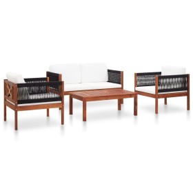 Garden furniture set 4 pieces solid acacia wood by vidaXL, Garden sets - Ref: Foro24-46343, Price: 318,76 €, Discount: %