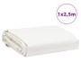 Lona blanca 1x2,5 m 650 g/m² de , Lonas impermeables - Ref: Foro24-156066, Precio: 23,91 €, Descuento: %