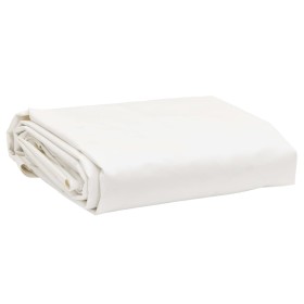 Lona blanca 5x7 m 650 g/m² de , Lonas impermeables - Ref: Foro24-156072, Precio: 192,14 €, Descuento: %