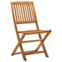 Folding garden chairs 2 units solid acacia wood by vidaXL, Garden chairs - Ref: Foro24-46339, Price: 107,06 €, Discount: %