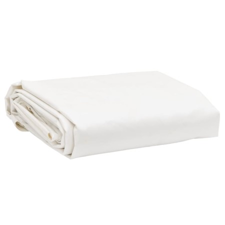 Lona blanca Ø 2 m 650 g/m² de , Lonas impermeables - Ref: Foro24-156227, Precio: 23,57 €, Descuento: %