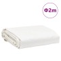 Lona blanca Ø 2 m 650 g/m² de , Lonas impermeables - Ref: Foro24-156227, Precio: 23,57 €, Descuento: %