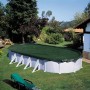 Summer Fun Oval pool cover for winter PVC green 525 cm by Summer Fun, Pool covers - Ref: Foro24-426461, Price: 76,99 €, Disco...