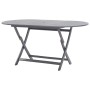 Folding garden table solid acacia wood 160x85x75 cm by vidaXL, Garden tables - Ref: Foro24-46332, Price: 164,89 €, Discount: %