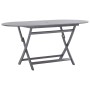 Folding garden table solid acacia wood 160x85x75 cm by vidaXL, Garden tables - Ref: Foro24-46332, Price: 164,89 €, Discount: %