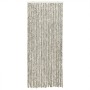 Light gray and dark gray chenille fly screen curtain 90x200 cm by , Mosquito nets for windows - Ref: Foro24-377396, Price: 57...