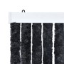 Anthracite grey chenille fly screen curtain 100x230 cm by , Mosquito nets for windows - Ref: Foro24-377382, Price: 62,44 €, D...