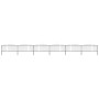 Garden fence with black steel spearhead (0.5-0.75)x10.2m by vidaXL, fence panels - Ref: Foro24-277708, Price: 360,77 €, Disco...