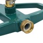 Green metal rotating sprinkler 21x22x13 cm by , Spray accessories - Ref: Foro24-48615, Price: 23,85 €, Discount: %