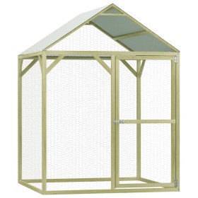 Impregnated pine wood chicken coop 1.5x1.5x2 m by vidaXL, Cages and habitats for small animals - Ref: Foro24-278399, Price: 1...