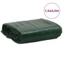 Green tarpaulin 1.5x2.5 m 650 g/m² by , Waterproof tarpaulins - Ref: Foro24-156052, Price: 33,99 €, Discount: %