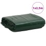 Green tarpaulin 1x2.5 m 650 g/m² by , Waterproof tarpaulins - Ref: Foro24-156050, Price: 22,81 €, Discount: %