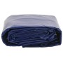 Blue tarpaulin 1x2.5 m 650 g/m² by , Waterproof tarpaulins - Ref: Foro24-156174, Price: 27,47 €, Discount: %