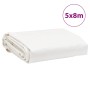 Lona blanca 5x8 m 650 g/m² de , Lonas impermeables - Ref: Foro24-156073, Precio: 216,24 €, Descuento: %