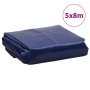 Blue tarpaulin 5x8 m 650 g/m² by , Waterproof tarpaulins - Ref: Foro24-156065, Price: 211,91 €, Discount: %