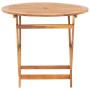 Mesa plegable de jardín de madera maciza de acacia 90x75 cm de vidaXL, Mesas de jardín - Ref: Foro24-46347, Precio: 144,99 €,...