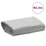 Lona gris Ø 2,4 m 650 g/m² de , Lonas impermeables - Ref: Foro24-156205, Precio: 32,59 €, Descuento: %