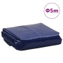 Blue tarpaulin Ø 5 m 650 g/m² by , Waterproof tarpaulins - Ref: Foro24-156226, Price: 115,69 €, Discount: %