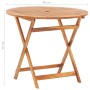 Mesa plegable de jardín de madera maciza de acacia 90x75 cm de vidaXL, Mesas de jardín - Ref: Foro24-46347, Precio: 144,99 €,...