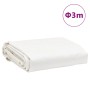 Lona blanca Ø 3 m 650 g/m² de , Lonas impermeables - Ref: Foro24-156232, Precio: 43,66 €, Descuento: %