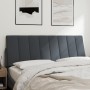 Cabecero de cama acolchado terciopelo gris oscuro 140 cm de , Cabeceros y pies de cama - Ref: Foro24-374670, Precio: 50,94 €,...