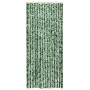 Green and white chenille fly curtain 56x200 cm by , Mosquito nets for windows - Ref: Foro24-377383, Price: 37,05 €, Discount: %