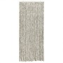 Light gray and dark gray chenille anti-fly curtain 56x200 cm by , Mosquito nets for windows - Ref: Foro24-377395, Price: 37,0...