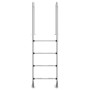 Pool ladder 304 stainless steel 54x38x184.5 cm by , Pool stairs and ramps - Ref: Foro24-93459, Price: 243,66 €, Discount: %