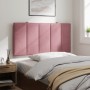 Pink velvet padded bed headboard 100 cm by , Headboards and footboards - Ref: Foro24-374660, Price: 38,85 €, Discount: %