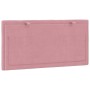 Cabecero de cama acolchado terciopelo rosa 100 cm de , Cabeceros y pies de cama - Ref: Foro24-374660, Precio: 43,99 €, Descue...