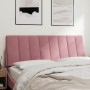 Cabecero de cama acolchado terciopelo rosa 140 cm de , Cabeceros y pies de cama - Ref: Foro24-374674, Precio: 70,99 €, Descue...