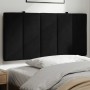 Black velvet padded bed headboard 100 cm by , Headboards and footboards - Ref: Foro24-374657, Price: 38,85 €, Discount: %