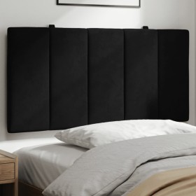 Cabecero de cama acolchado terciopelo negro 100 cm de , Cabeceros y pies de cama - Ref: Foro24-374657, Precio: 37,86 €, Descu...