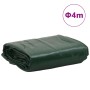 Green tarpaulin Ø 4 m 650 g/m² by , Waterproof tarpaulins - Ref: Foro24-156217, Price: 78,46 €, Discount: %