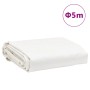 Lona blanca Ø 5 m 650 g/m² de , Lonas impermeables - Ref: Foro24-156234, Precio: 115,19 €, Descuento: %