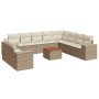 11-teiliges Gartensofa-Set mit beigen synthetischen Rattankissen von , Gartensets - Ref: Foro24-3225519, Preis: 890,81 €, Rab...