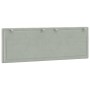 Cabecero de cama acolchado terciopelo gris claro 140 cm de , Cabeceros y pies de cama - Ref: Foro24-374669, Precio: 50,94 €, ...