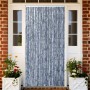 Silver chenille fly curtain 100x200 cm by , Mosquito nets for windows - Ref: Foro24-377379, Price: 62,52 €, Discount: %