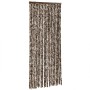 Brown and white chenille fly curtain 56x200 cm by , Mosquito nets for windows - Ref: Foro24-377391, Price: 37,99 €, Discount: %