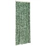 Green and white chenille fly curtain 100x200 cm by , Mosquito nets for windows - Ref: Foro24-377385, Price: 62,52 €, Discount: %