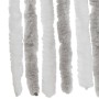 Light gray and white chenille fly curtain 90x200 cm by , Mosquito nets for windows - Ref: Foro24-377313, Price: 57,63 €, Disc...