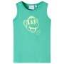 Camiseta de tirantes infantil verde 140 de , Camisetas para niños - Ref: Foro24-11673, Precio: 10,39 €, Descuento: %