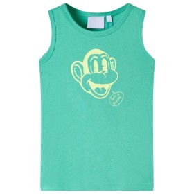 Camiseta de tirantes infantil verde 140 de , Camisetas para niños - Ref: Foro24-11673, Precio: 10,99 €, Descuento: %